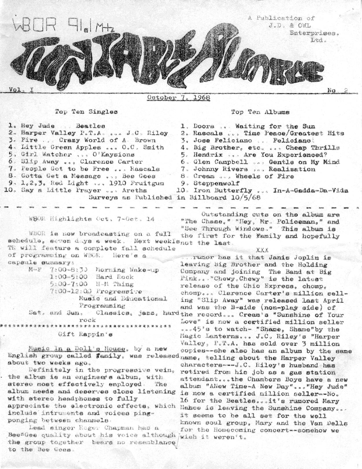 Scan of Turntable Rumble